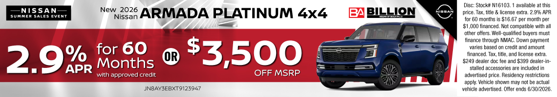 26JUN_BILN_NEW 2026 NISSAN ARMADA PLATINUM